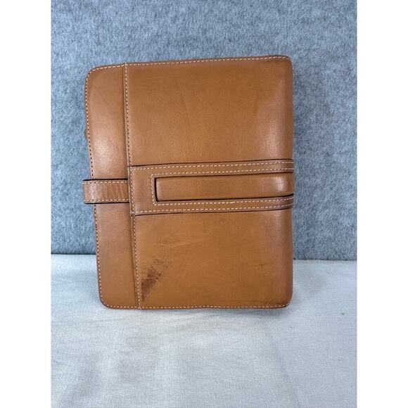 Franklin Covey Leather 7.5” x 6” Day Planner/ Calendar/ Organizer Office Work - Picture 7 of 9